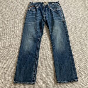 Ariat M4 Men's Relaxed Boot Cut Jeans Medium Wash Size 30/32 Western Cowboy